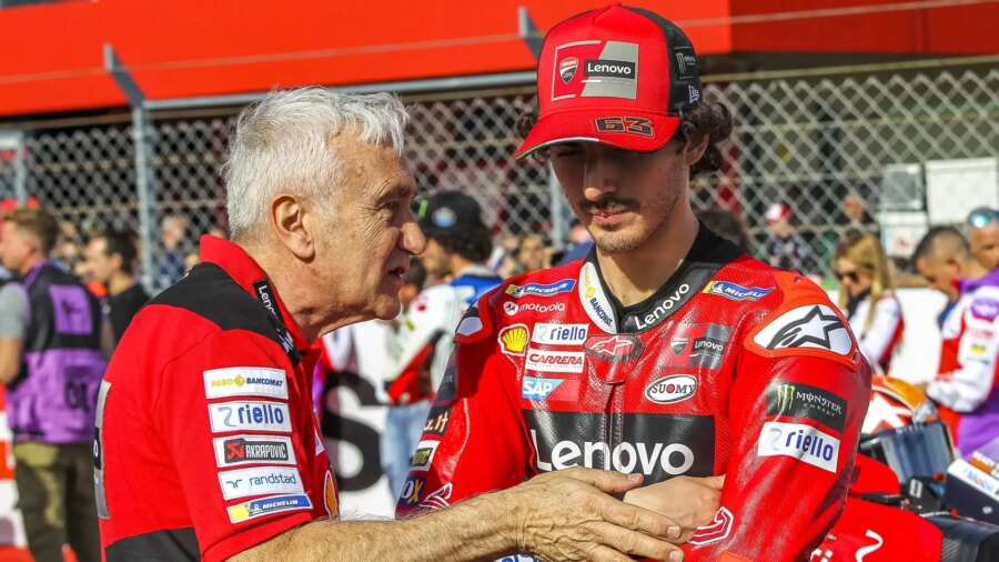 Ducati, Davide Tardozzi rejoices: he saw the old Pecco Bagnaia again
