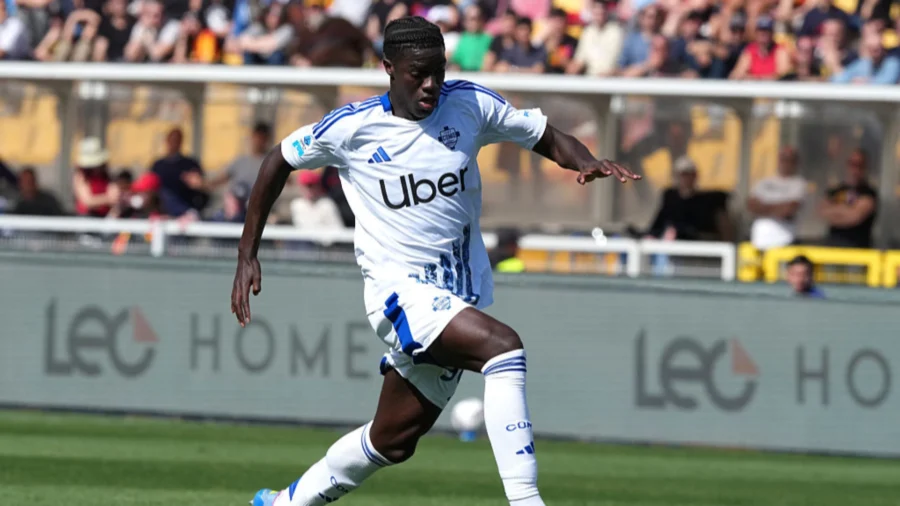 Tegola for Como: season over for Assane Diao