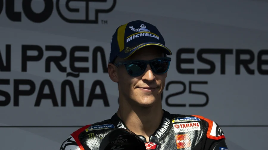 Quartararo savors the podium again: "Keeping behind Bagnaia is incredible"