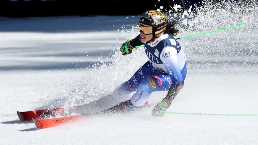 Federica Brignone, some details of her return to skiing emerge