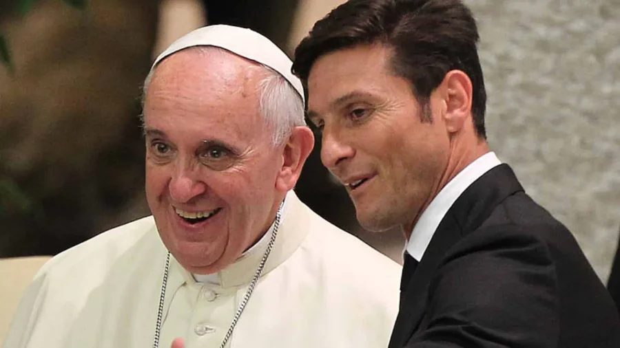 Javier Zanetti does not forget Pope Francis’ passion for soccer