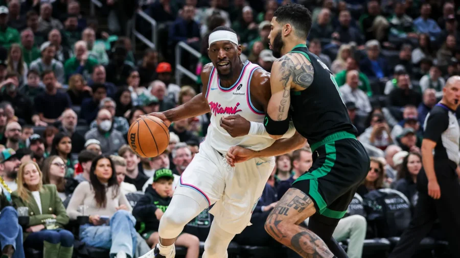 NBA: Miami holds back Boston, Cleveland dominates New York.