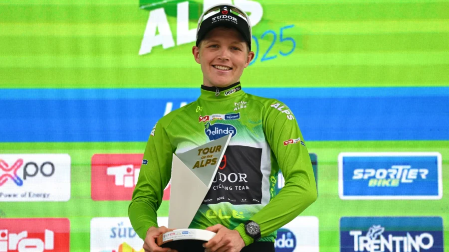 Michael Storer wins the Tour of the Alps