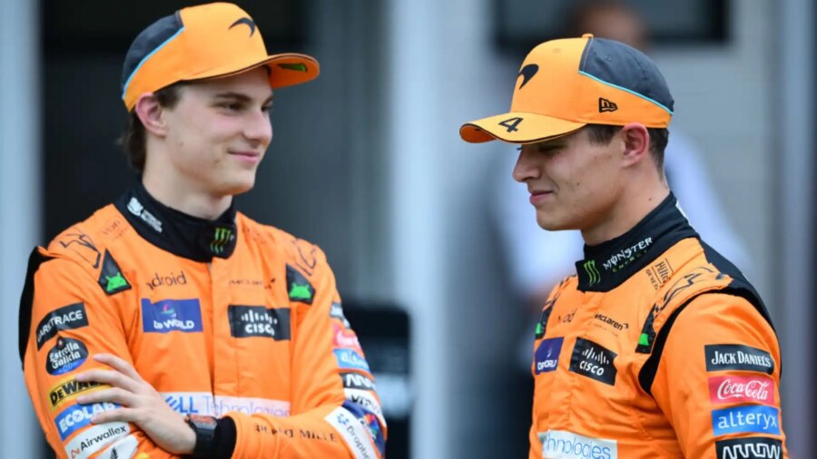 Position ceded to Lando Norris at Monza: Oscar Piastri goes down flat