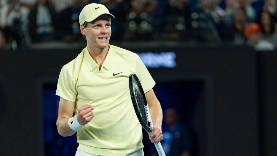 Marco Panichi bewitched by a Jannik Sinner detail