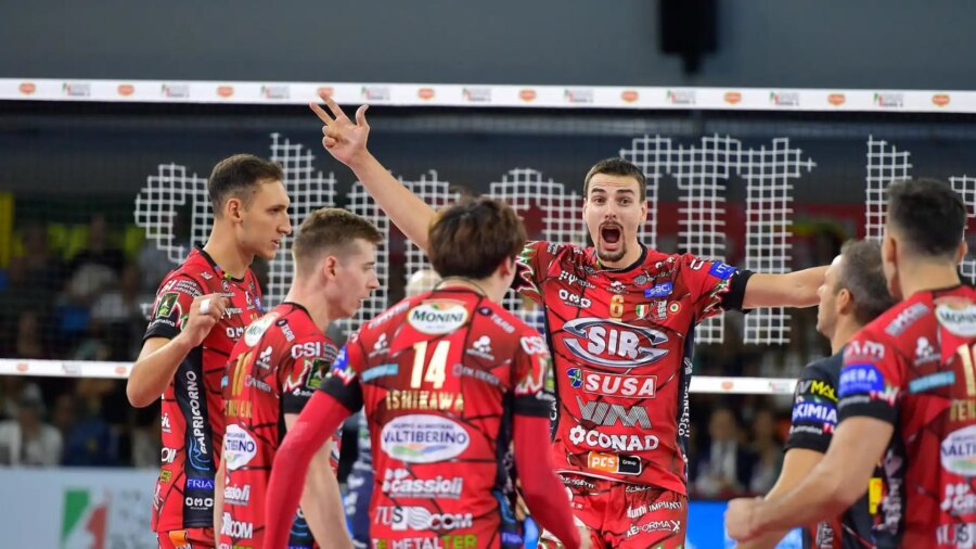 Playoff semifinals, Perugia doubles up with Civitanova
