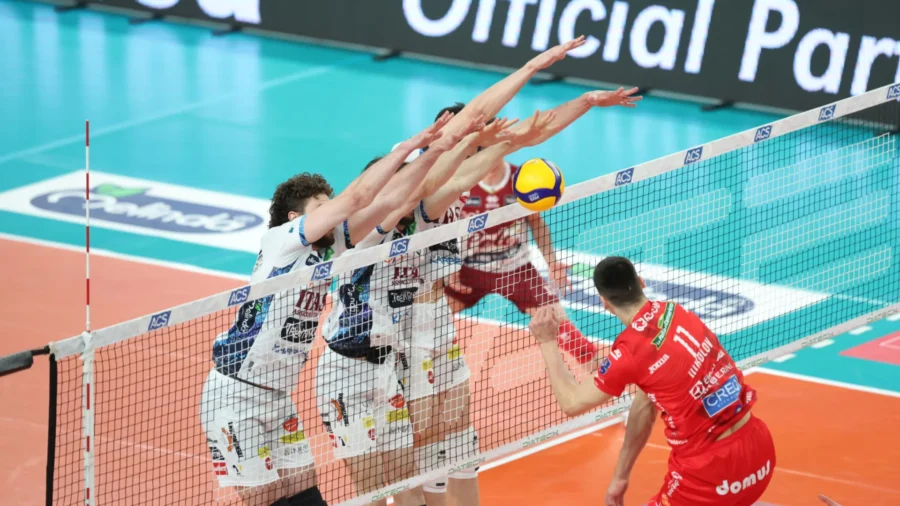Scudetto final, Trento wins first round against Civitanova