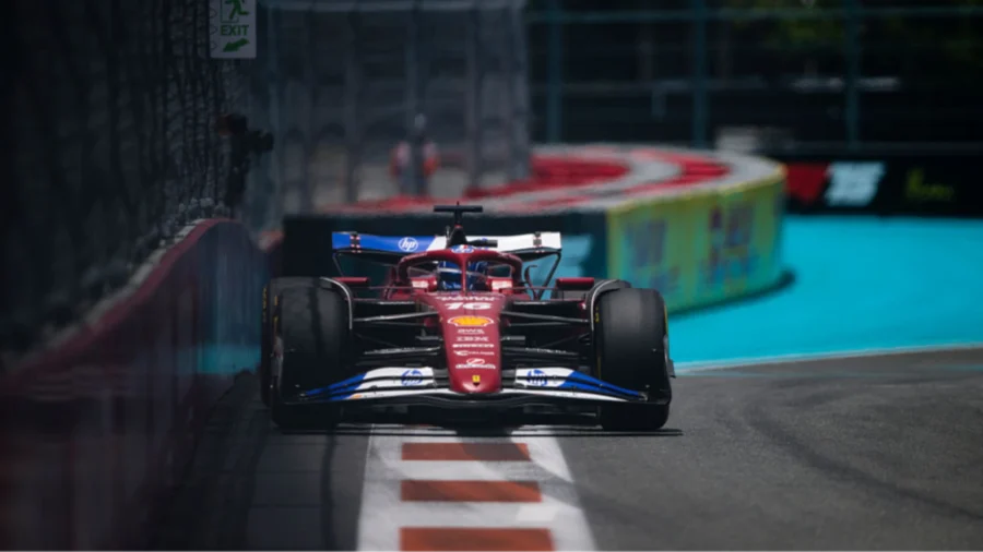 Ferrari nightmare: Charles Leclerc to wall before the start in Miami