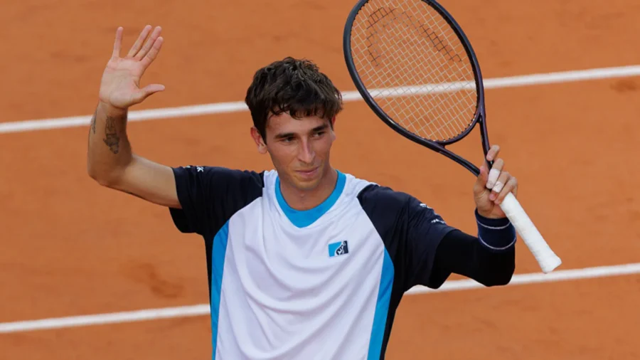 Matteo Gigante reveals the secret of his feat with Stefanos Tsitsipas