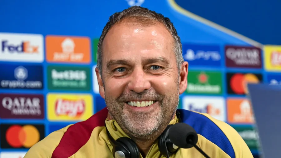 Inter-Barcelona, Hansi Flick makes an announcement about Lewandowski