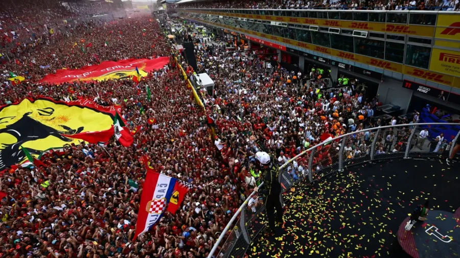 Formula 1 at Monza, increases the number of tickets available