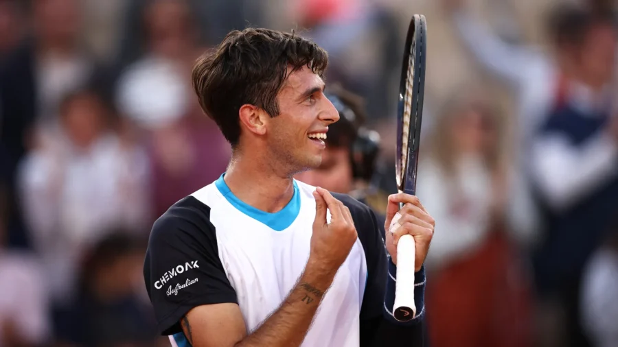 When does Matteo Gigante play at Roland Garros: history with Ben Shelton