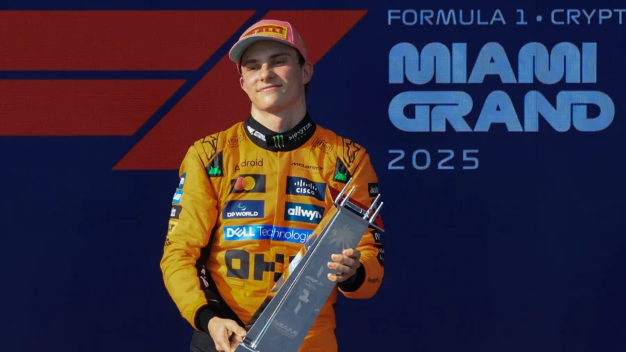 Oscar Piastri drops hat trick at Miami Grand Prix, Ferrari distant