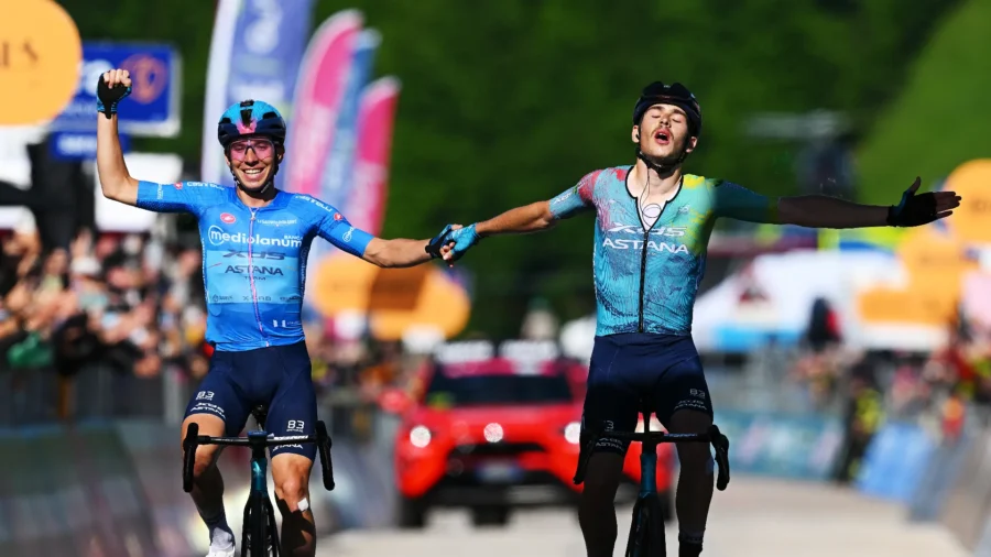 Giro d&apos;Italia: first Italian victory with Scaroni. Del Toro suffers but remains in pink