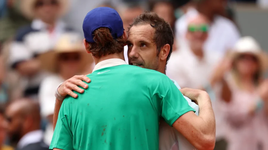 Richard Gasquet, wonderful words to Jannik Sinner after retirement