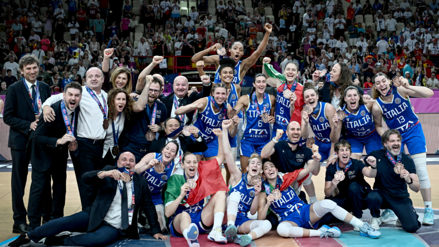 Women’s EuroBasket, Italy on podium after 30 years: historic bronze medal