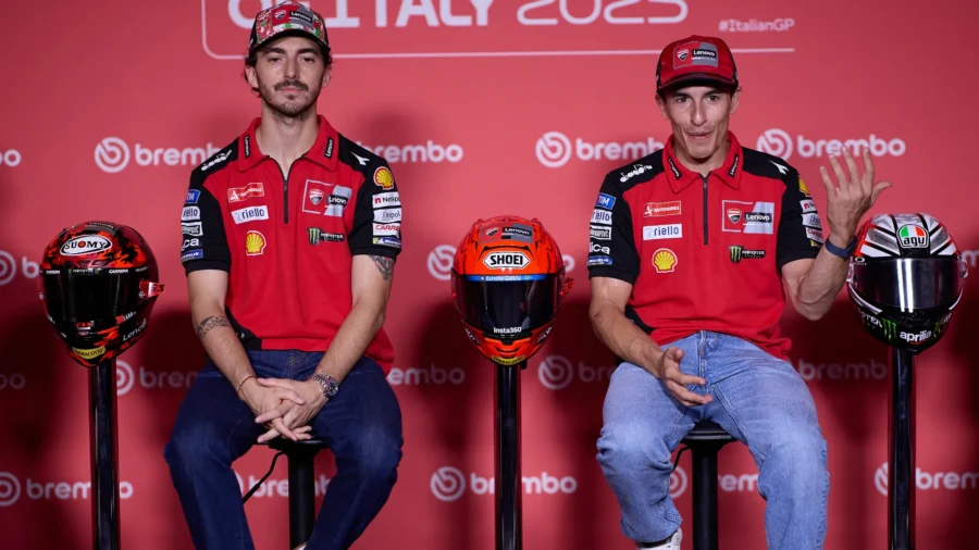 Ducati, Marc Marquez goads Pecco Bagnaia