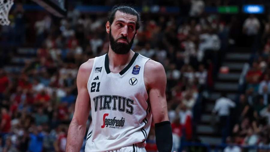 Shengelia super: Virtus Bologna comes back and beats Brescia in Game 1 of the final