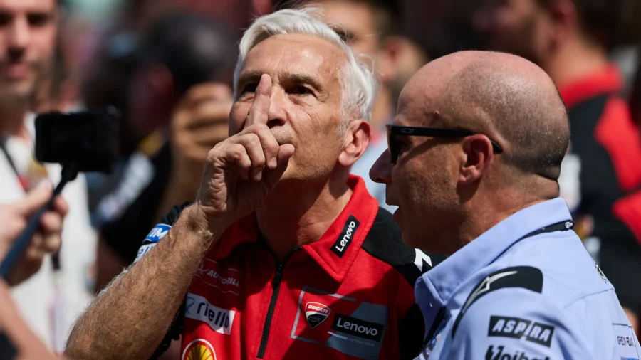 Ducati, Tardozzi doesn’t hold back: astonishment for Marc Marquez and "pain" for Pecco Bagnaia