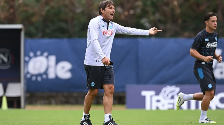 Antonio Conte and Giovanni di Lorenzo make Napoli fans dream