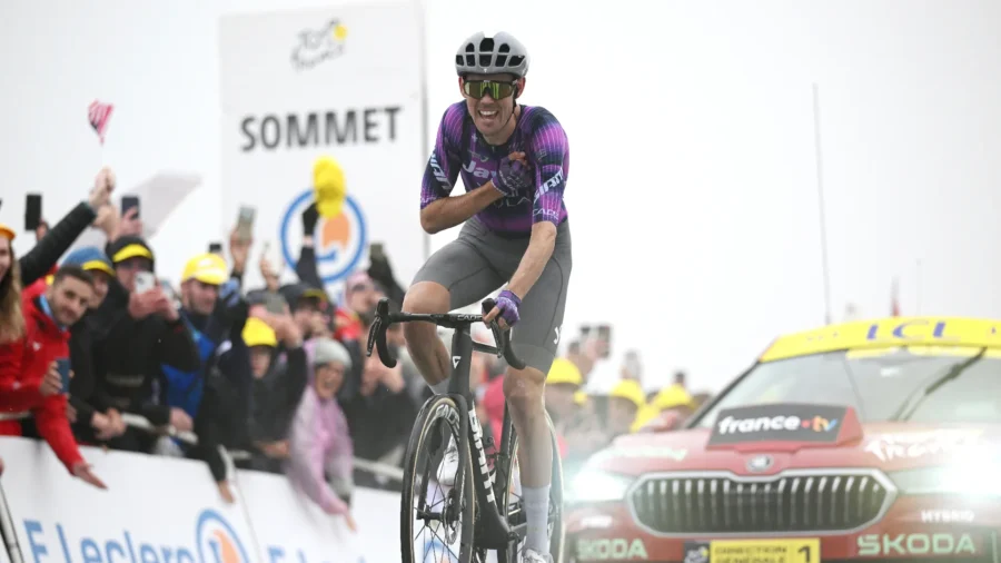 Tour de France: Ben O&apos;Connor wins on Col de la Loze, Tadej Pogacar increasingly yellow jersey