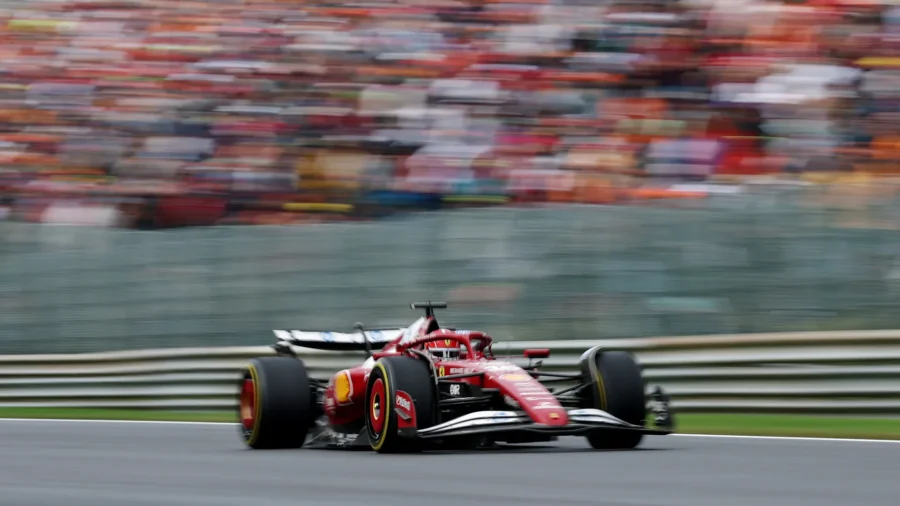 Ferrari, Charles Leclerc happy to have held off Max Verstappen