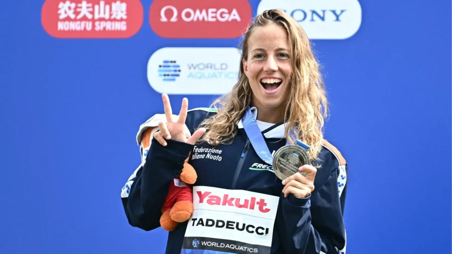 World cross-country swimming championships, trio of silver for Ginevra Taddeucci. Gregorio Paltrinieri mocked