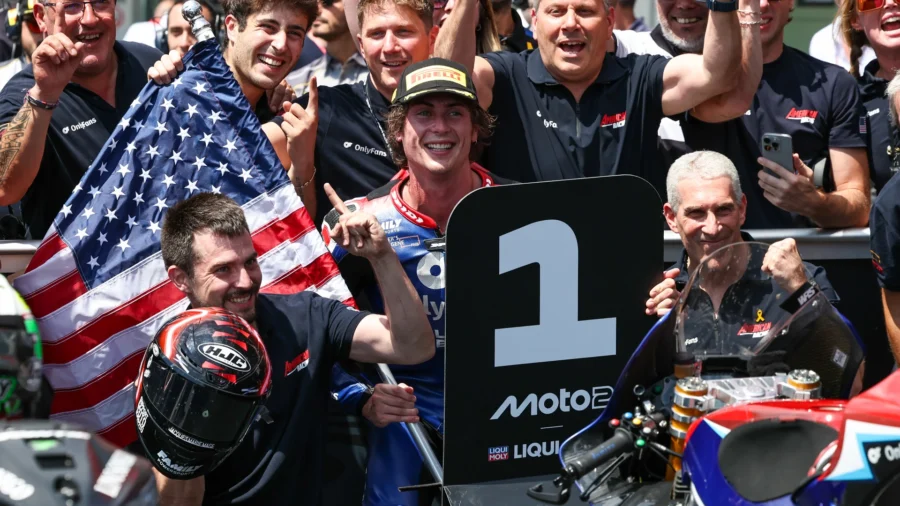 Moto2, Brno: first seasonal joy for Joe Roberts, Celestino Vietti in Top 5