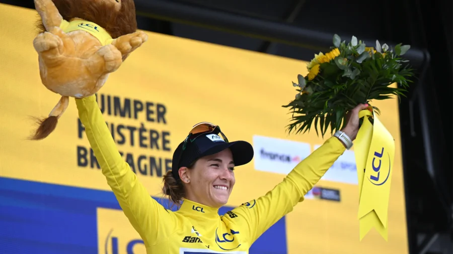 Historic yellow jersey for Mauritius at Tour de France: Kimberley Le Court leader among women
