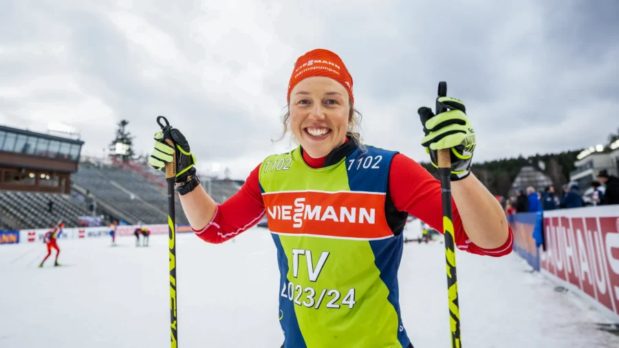 Who is Laura Dahlmeier, the biathlon champion swept away by a landslide on the Karakoram