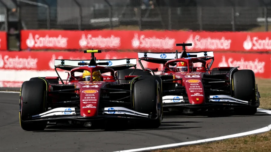 Only Lando Norris beats Ferraris in second free practice at Silverstone