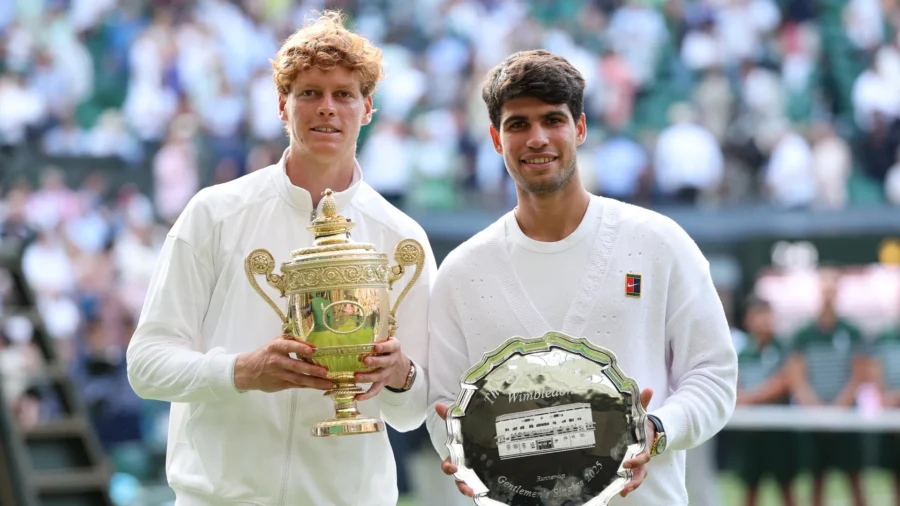 Jannik Sinner: record-breaking Wimbledon final on Sky and TV8