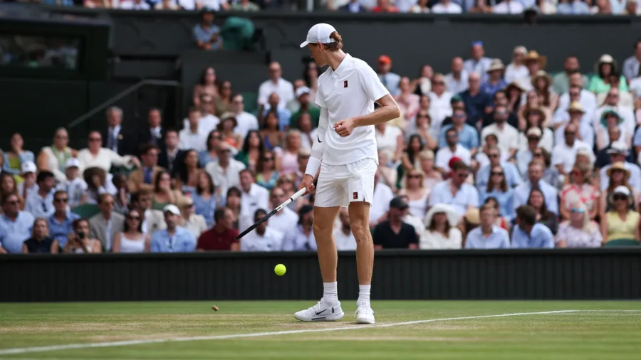 Champagne cork delays Jannik Sinner: John McEnroe furious