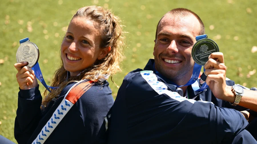 World Swimming Championships: Paltrinieri and Taddeucci, double silver in the 5km