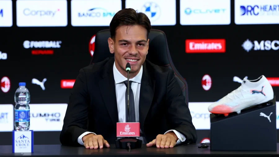 Milan, Ardon Jashari introduces himself and aims high