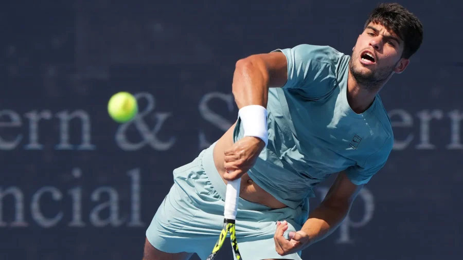 When does Carlos Alcaraz play in Cincinnati: background with Alexander Zverev