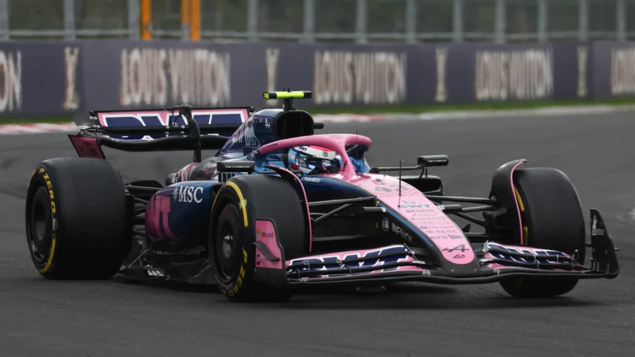 Accident during a tire test for Franco Colapinto, Alpine destroyed