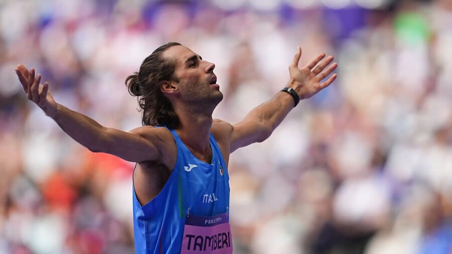 Gianmarco Tamberi has become a dad