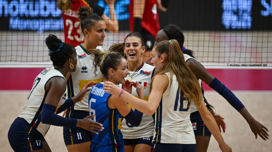 L&apos;Italvolley goes wild, overwhelms Germany: Azzurre in quarters, Egonu and Nervini unstoppable