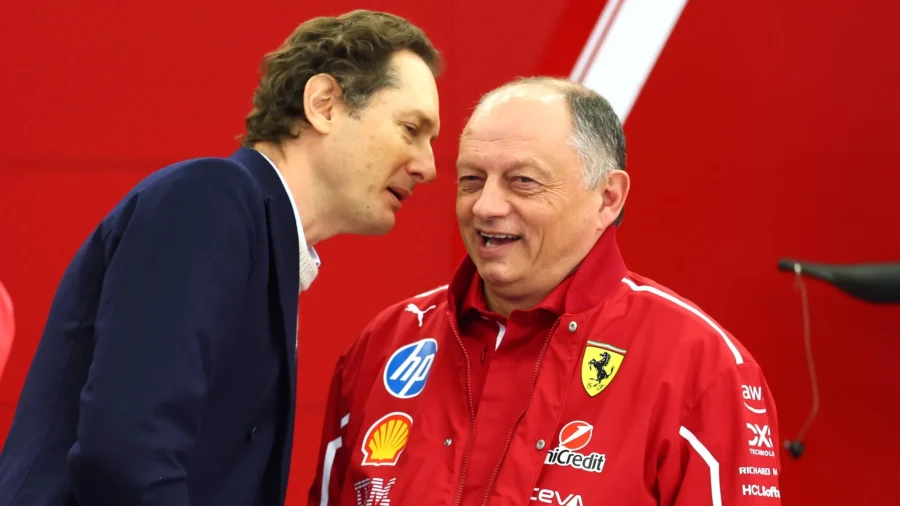 Ferrari, John Elkann explains the renewal of Frederic Vasseur