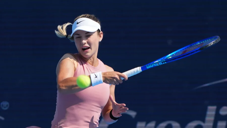 A furious Anna Kalinskaya ends up knocked out in Cincinnati: "But how do you do that?