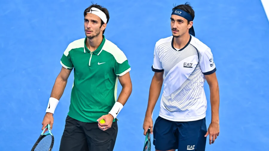 When Lorenzo Musetti and Lorenzo Sonego play in the doubles semifinals in Cincinnati.