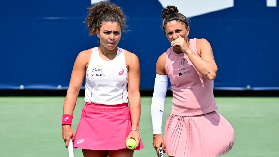 US Open, Sara Errani and Jasmine Paolini in the doubles round of 16