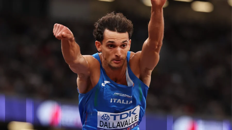 Andrea Dallavalle, triple jump d&apos;silver: Azzurro accomplishes an extraordinary feat