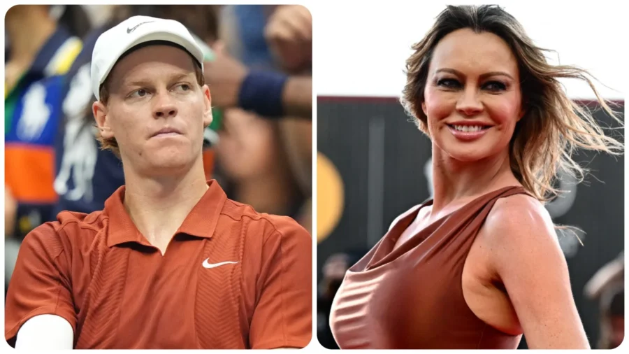 More rude to Jannik Sinner, Anna Falchi again at center of controversy