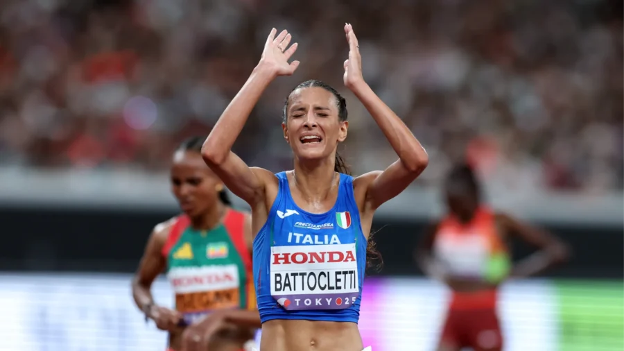 World Track & Field Championships: Battocletti by a scream takes silver. Fabbri bronze in the weight