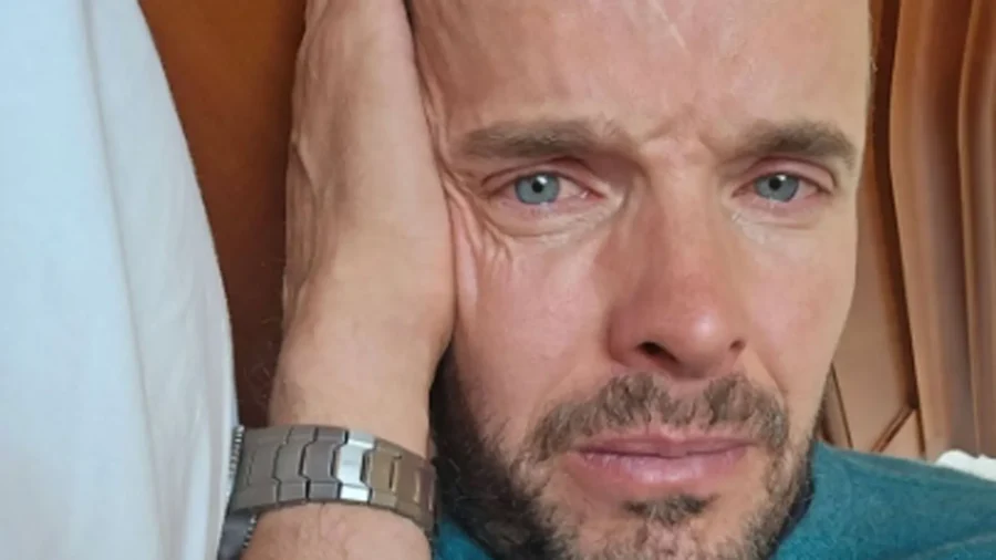 Christof Innerhofer in tears over Matteo Franzoso