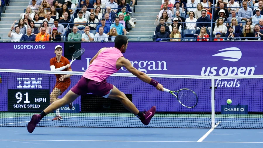 Too much Alcaraz for Sinner to lose Us Open and number one spot: watch video