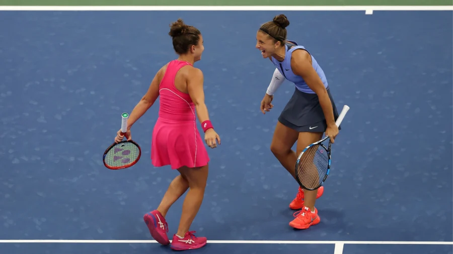 When Sara Errani and Jasmine Paolini play in the doubles semifinals at the US Open