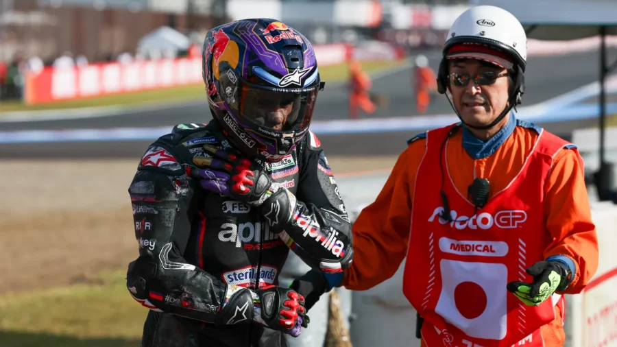 Jorge Martin plunges back into nightmare: clavicle fracture confirmed